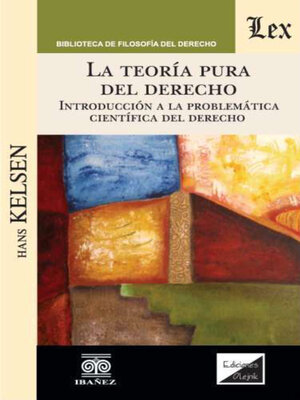 cover image of La teoría pura del derecho